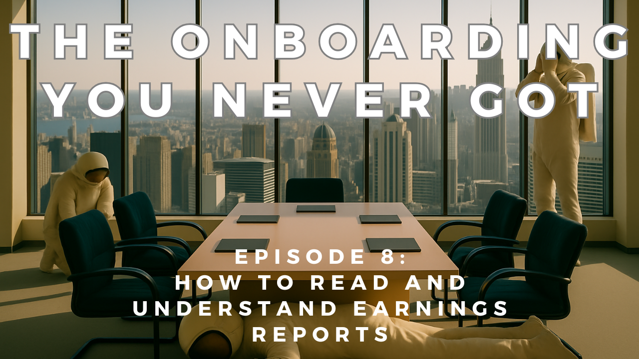 How to Understand an Earnings Report in an Hour