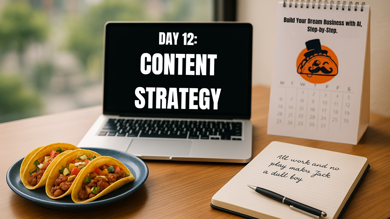 Day 12 - Develop a Simple, Repeatable Content Strategy.