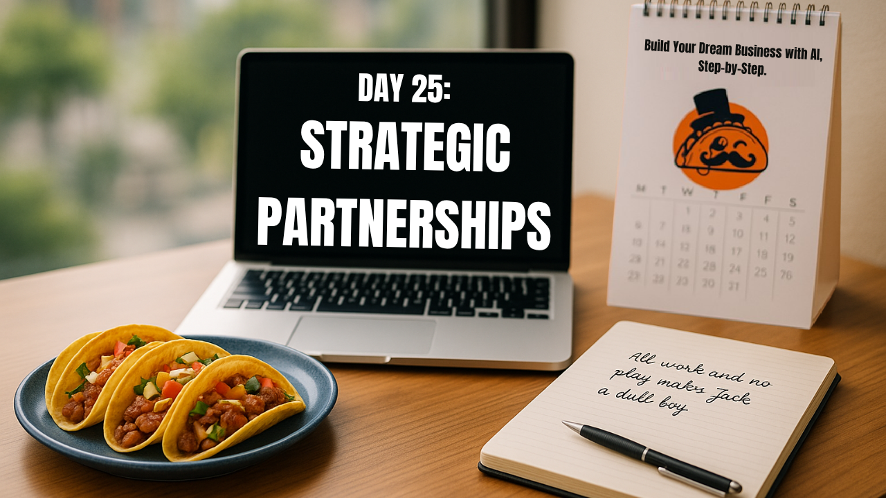 Day 25- Strategic Partnerships.